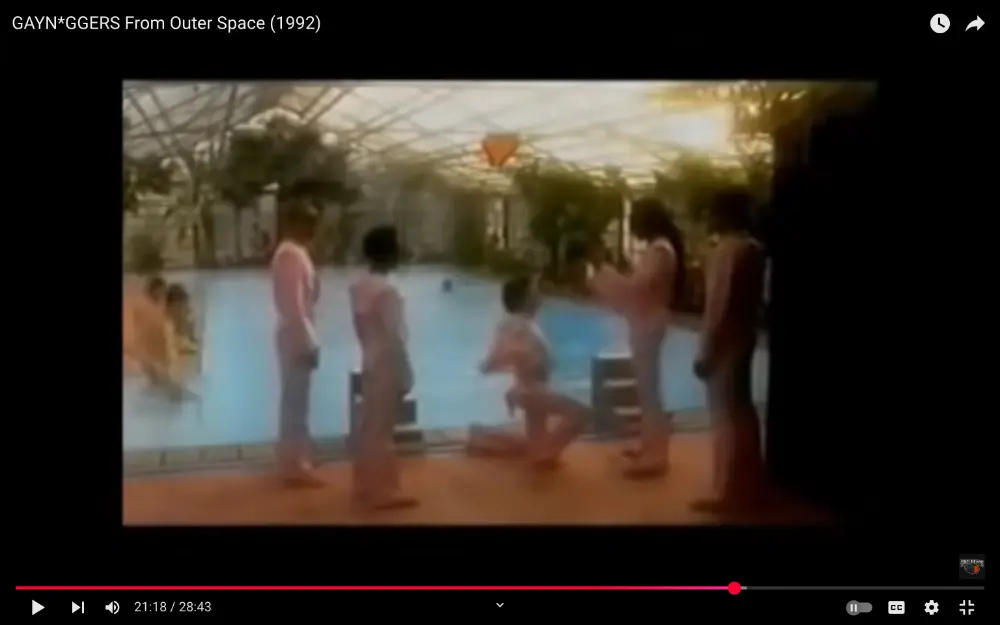 Introduction to the 1992 Space Movie: Gayniggers from Outer Space